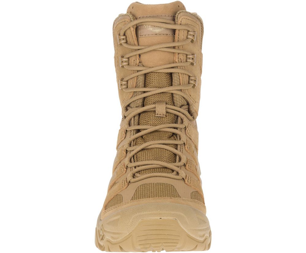 Merrell Støvler Herre - Strongfield Tactical 8\" Waterproof - Khaki - RXQ870142